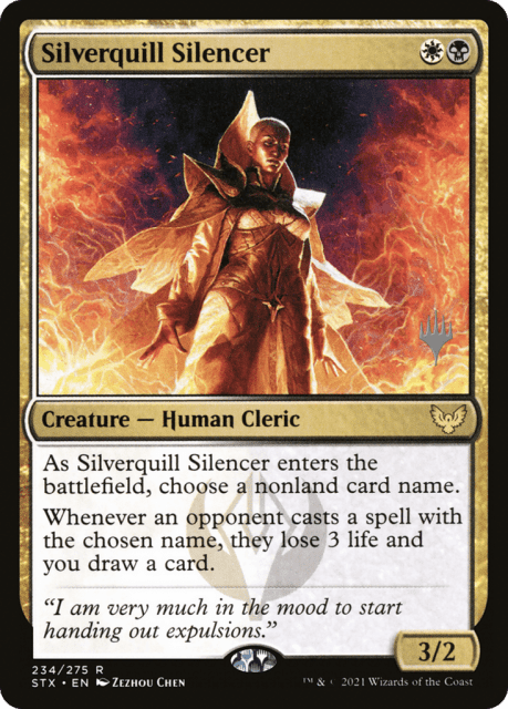 Silverquill Silencer (234) — Strixhaven: School of Mages Promos