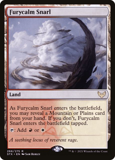 Furycalm Snarl (266) — Strixhaven: School of Mages Promos