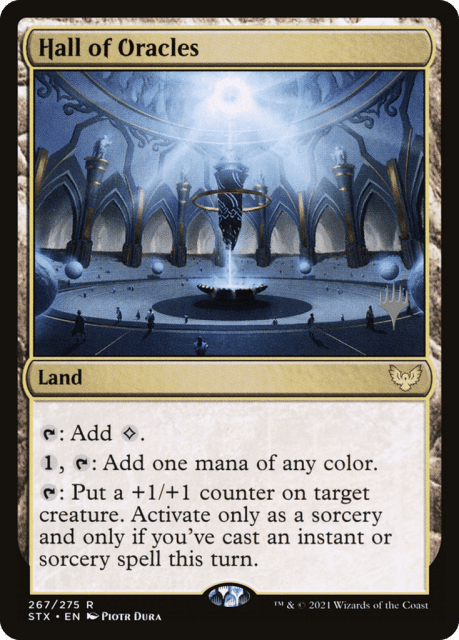 Hall of Oracles (267) — Strixhaven: School of Mages Promos