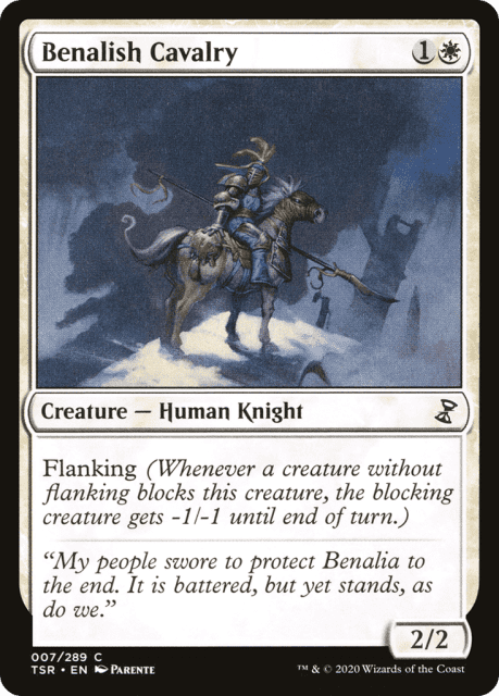 Benalish Cavalry (7) — Time Spiral Remastered