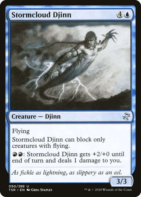 Stormcloud Djinn (90) — Time Spiral Remastered