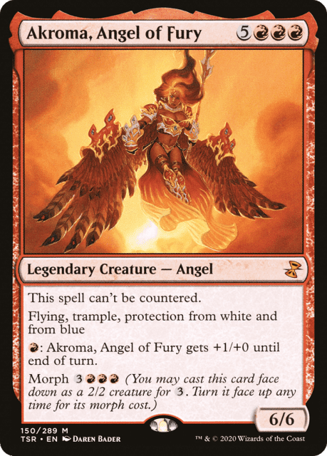 Akroma, Angel of Fury (150) — Time Spiral Remastered