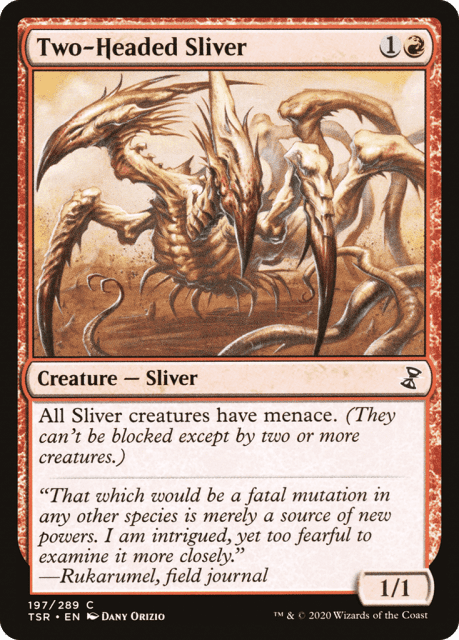 Two-Headed Sliver (197) — Time Spiral Remastered