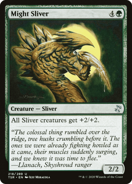 Might Sliver (218) — Time Spiral Remastered