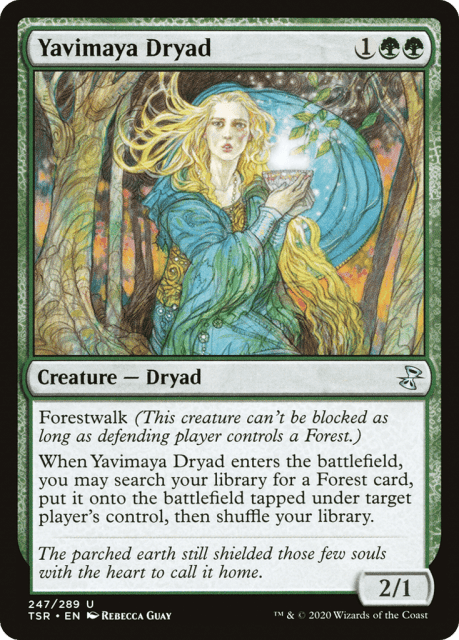 Yavimaya Dryad (247) — Time Spiral Remastered