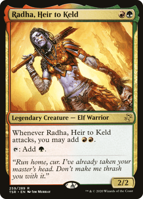 Radha, Heir to Keld (259) — Time Spiral Remastered