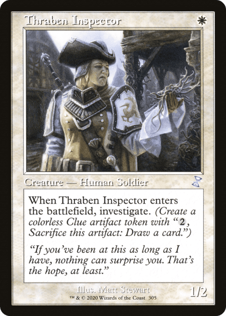 Thraben Inspector (305) — Time Spiral Remastered