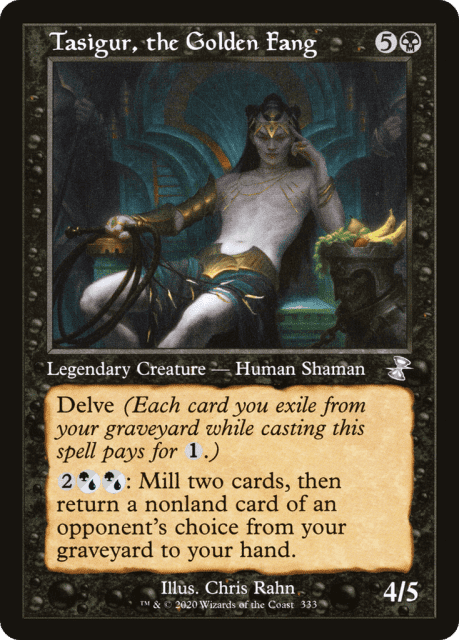 Tasigur, the Golden Fang (333) — Time Spiral Remastered