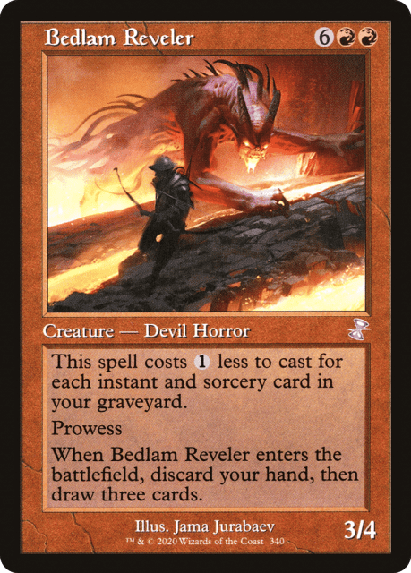 Bedlam Reveler (340) — Time Spiral Remastered
