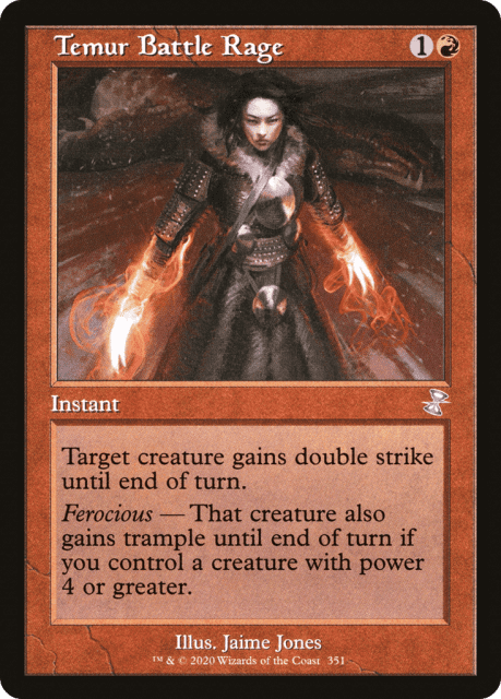 Temur Battle Rage (351) — Time Spiral Remastered