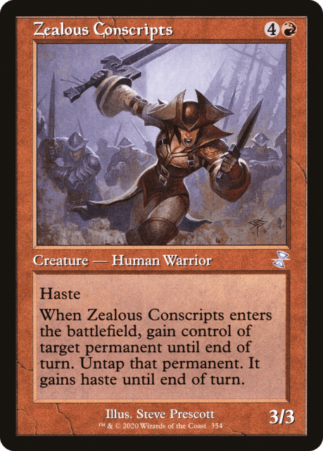 Zealous Conscripts (354) — Time Spiral Remastered