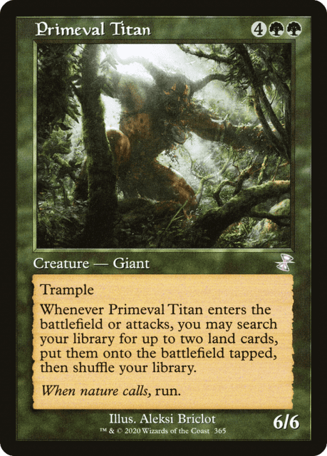 Primeval Titan (365) — Time Spiral Remastered