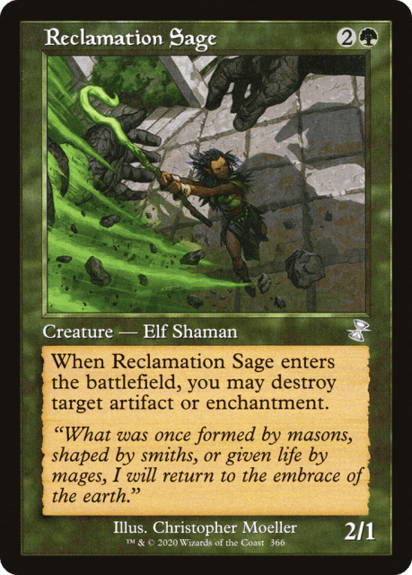 Reclamation Sage (366) — Time Spiral Remastered