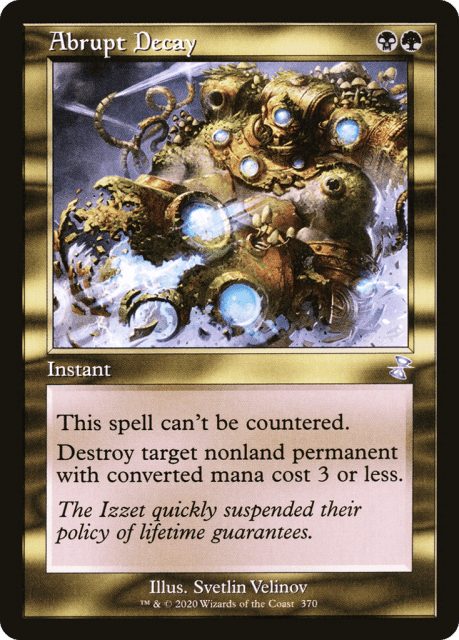 Abrupt Decay (370) — Time Spiral Remastered