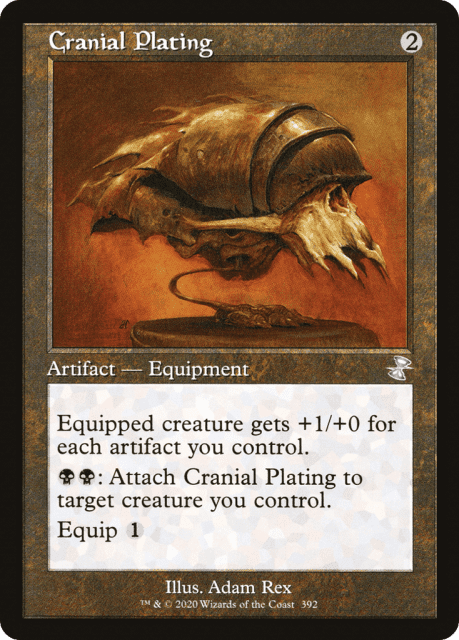 Cranial Plating (392) — Time Spiral Remastered