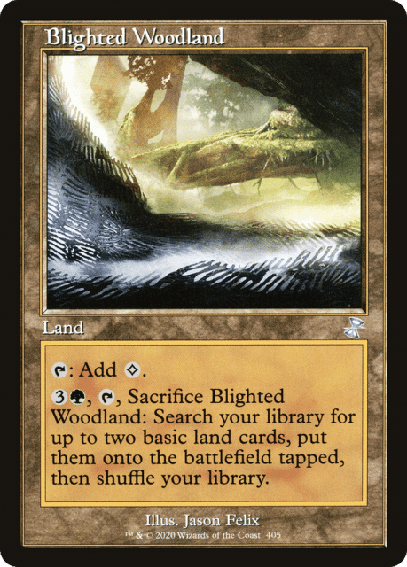 Blighted Woodland (405) — Time Spiral Remastered