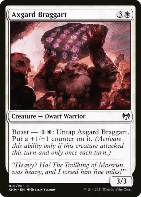 Axgard Braggart (1) — Kaldheim