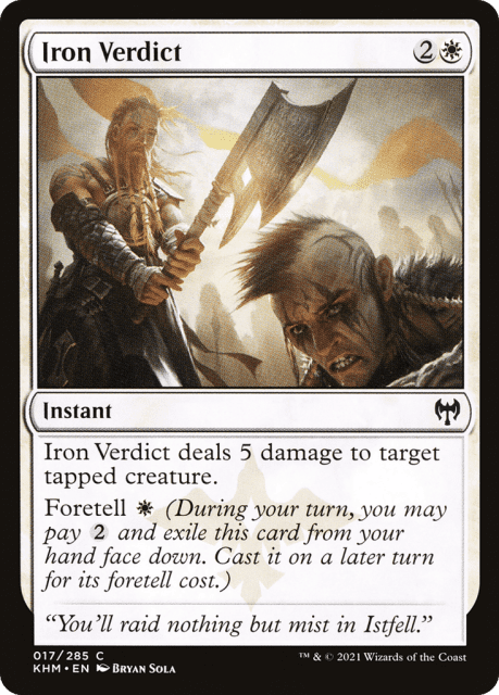 Iron Verdict (17) — Kaldheim