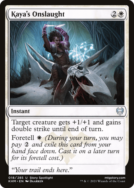 Kaya's Onslaught (18) — Kaldheim