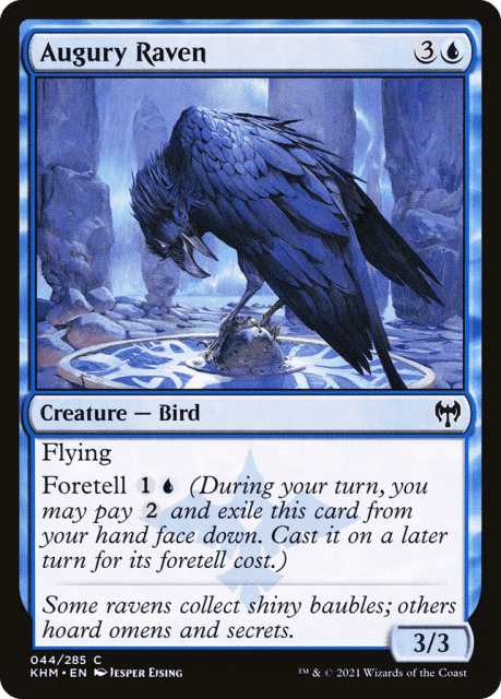 Augury Raven (44) — Kaldheim