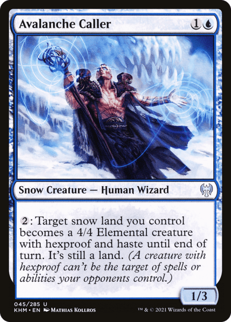 Avalanche Caller (45) — Kaldheim