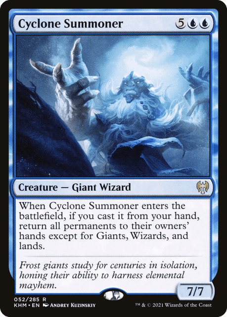 Cyclone Summoner (52) — Kaldheim