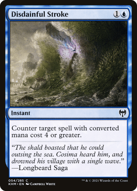 Disdainful Stroke (54) — Kaldheim