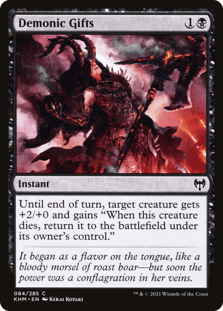 Demonic Gifts (84) — Kaldheim
