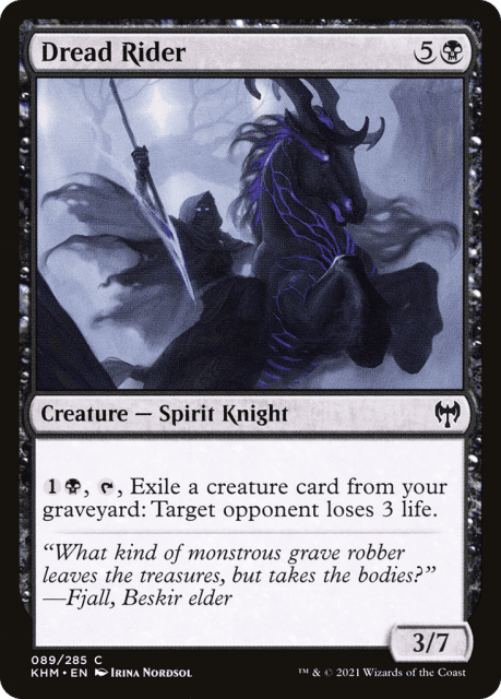 Dread Rider (89) — Kaldheim