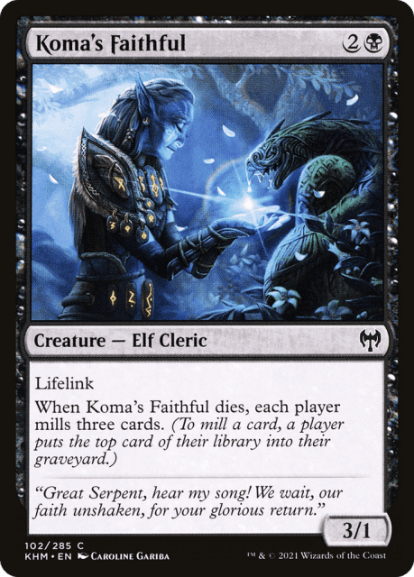 Koma's Faithful (102) — Kaldheim