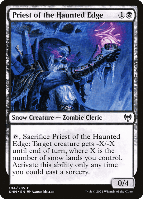 Priest of the Haunted Edge (104) — Kaldheim