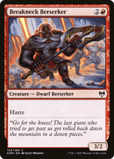 Breakneck Berserker (124) — Kaldheim