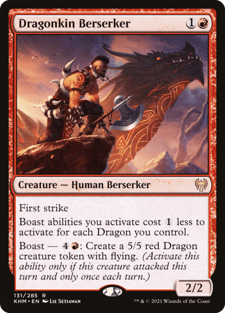 Dragonkin Berserker (131) — Kaldheim