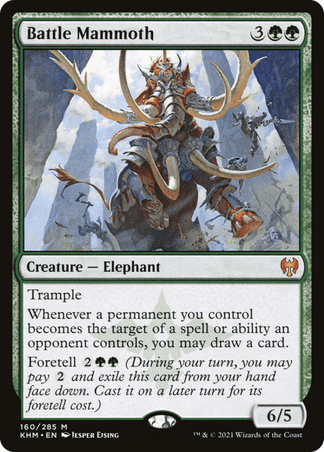 Battle Mammoth (160) — Kaldheim