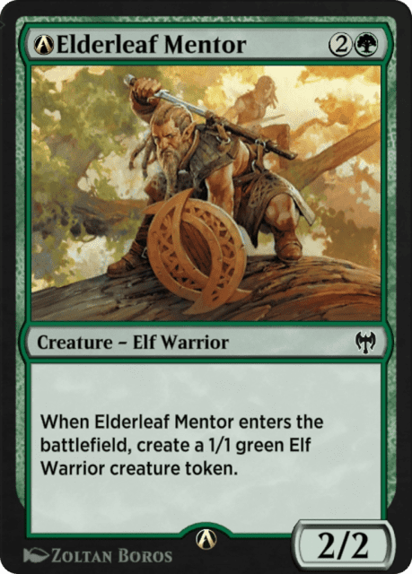 A-Elderleaf Mentor (A-165) — Kaldheim