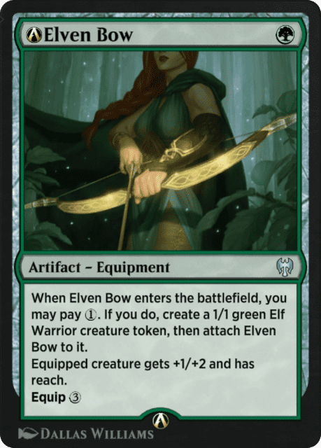 A-Elven Bow (A-166) — Kaldheim