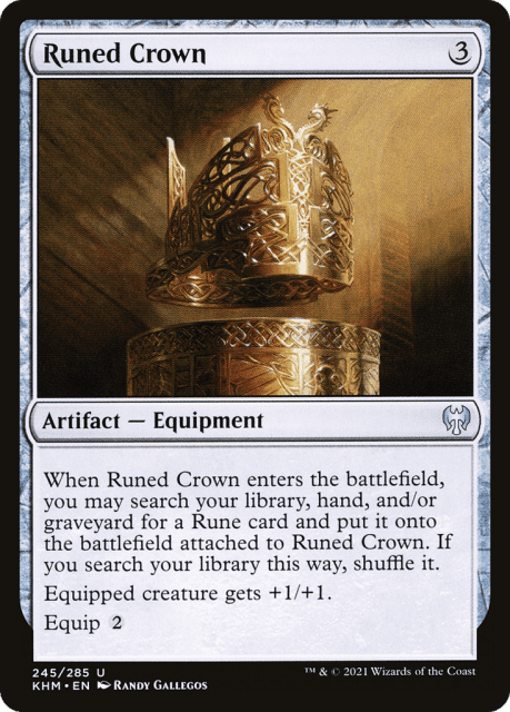 Runed Crown (245) — Kaldheim