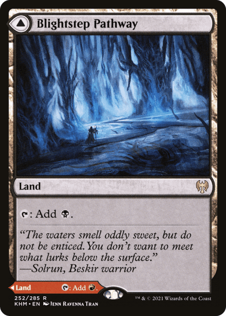 Blightstep Pathway // Searstep Pathway (252) — Kaldheim