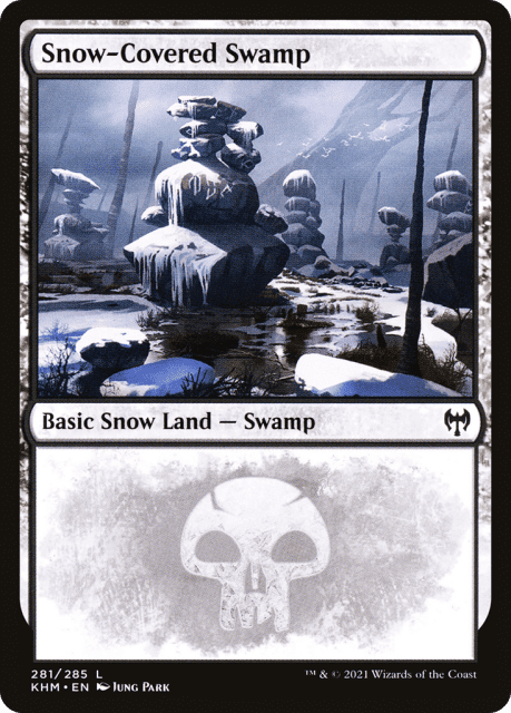 Snow-Covered Swamp (281) — Kaldheim