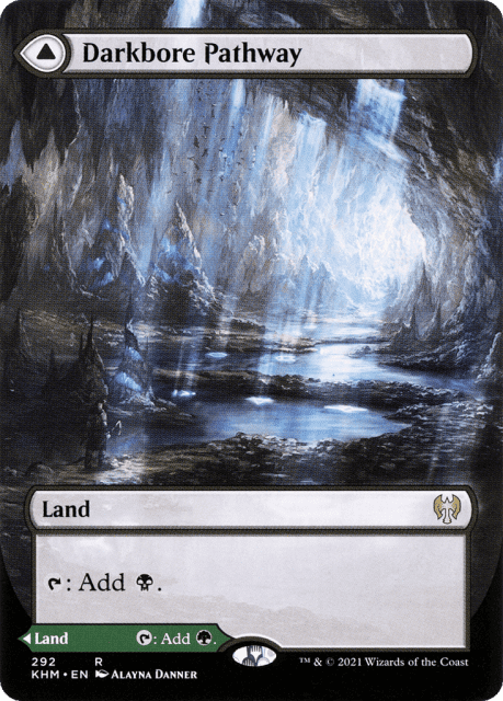 Darkbore Pathway // Slitherbore Pathway (292) — Kaldheim