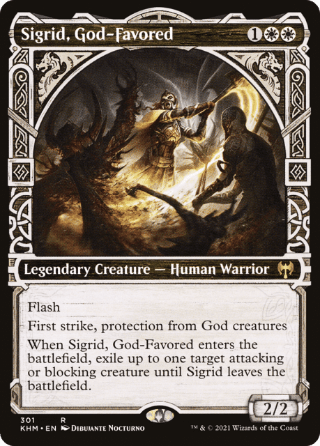 Sigrid, God-Favored (301) — Kaldheim