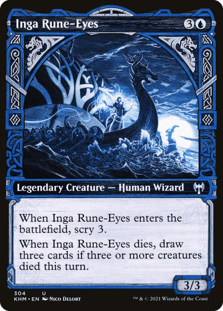 Inga Rune-Eyes (304) — Kaldheim