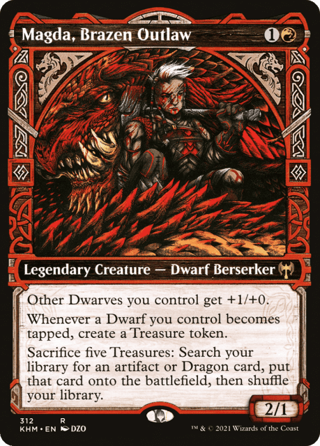 Magda, Brazen Outlaw (312) — Kaldheim