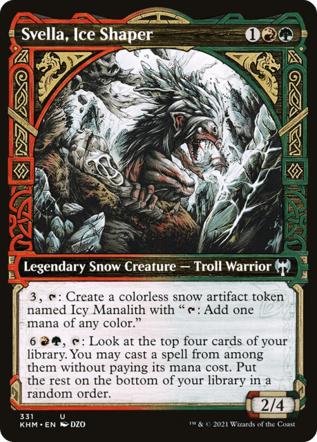 Svella, Ice Shaper (331) — Kaldheim