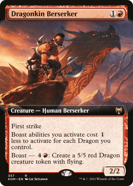 Dragonkin Berserker (357) — Kaldheim