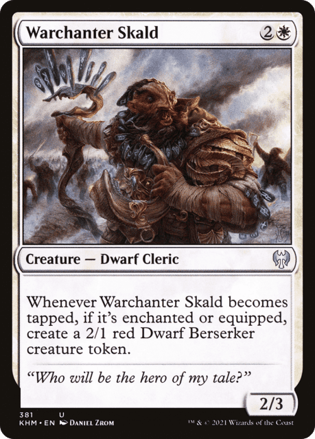 Warchanter Skald (381) — Kaldheim