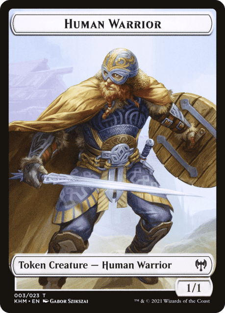 Human Warrior (3) — Kaldheim