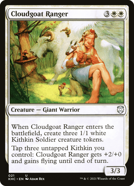 Cloudgoat Ranger (21) — Kaldheim Commander