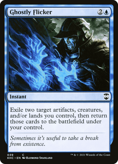 Ghostly Flicker (39) — Kaldheim Commander