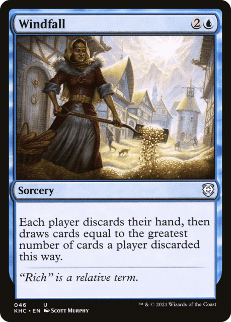 Windfall (46) — Kaldheim Commander